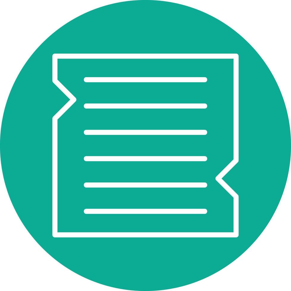 Inscription Vector Icon Design