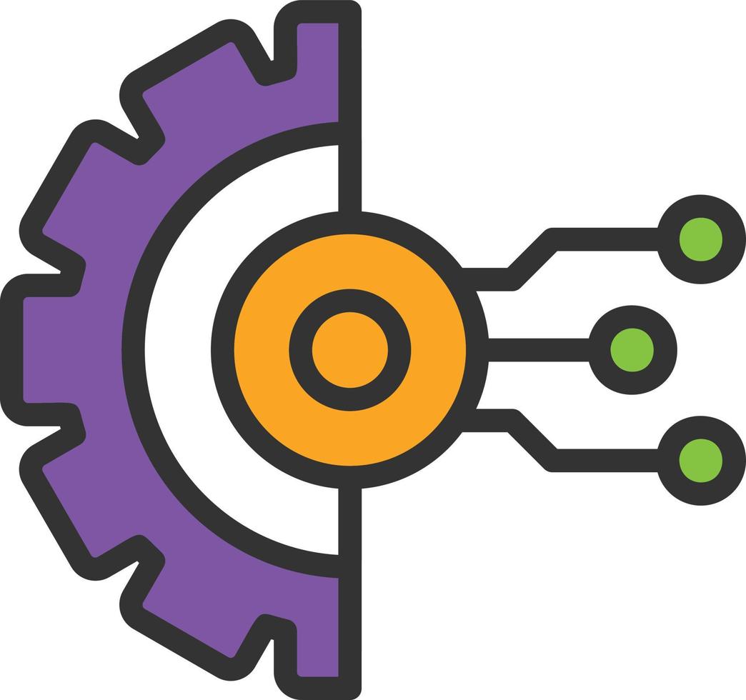 Digital Transformation Vector Icon Design