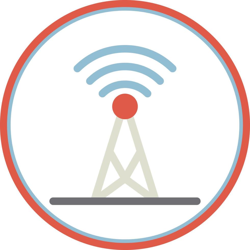 Broadcast Vector Icon Design