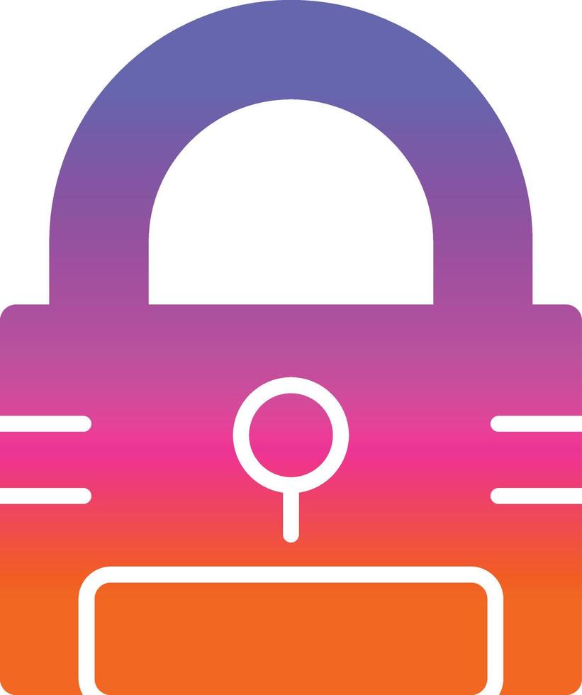 Padlock Vector Icon Design