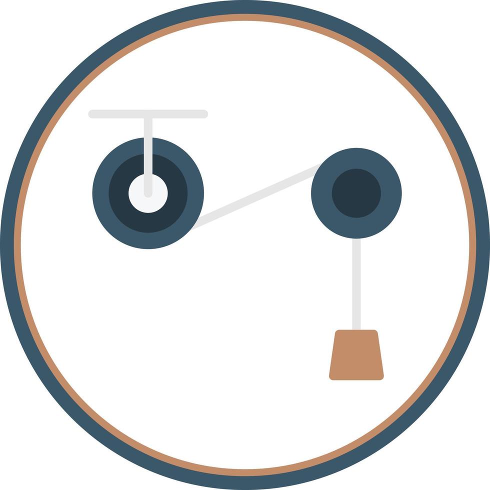 Pulley Vector Icon Design