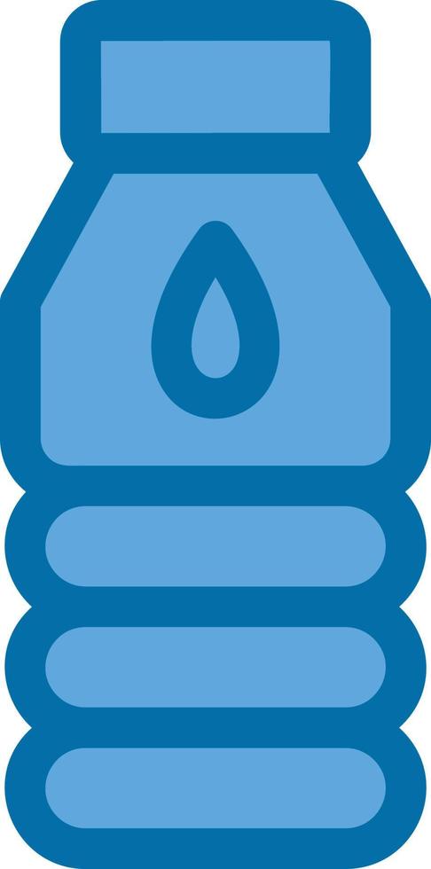 Water Flask Filled Icon vector