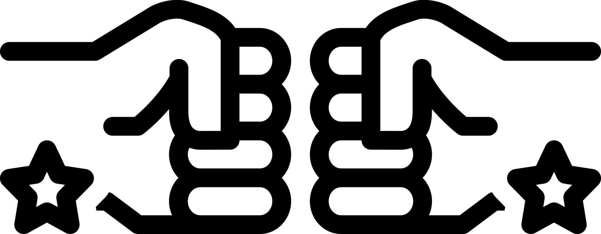 line icon for commitment vector
