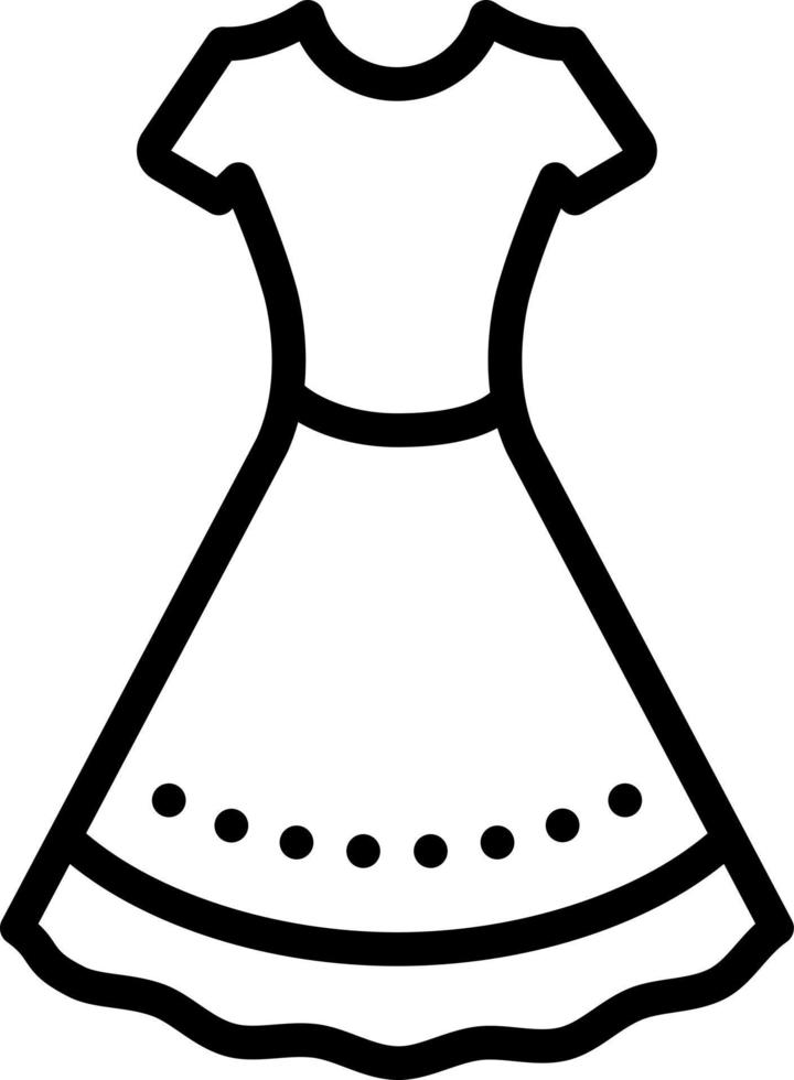 line icon for dress 14821188 Vector Art at Vecteezy