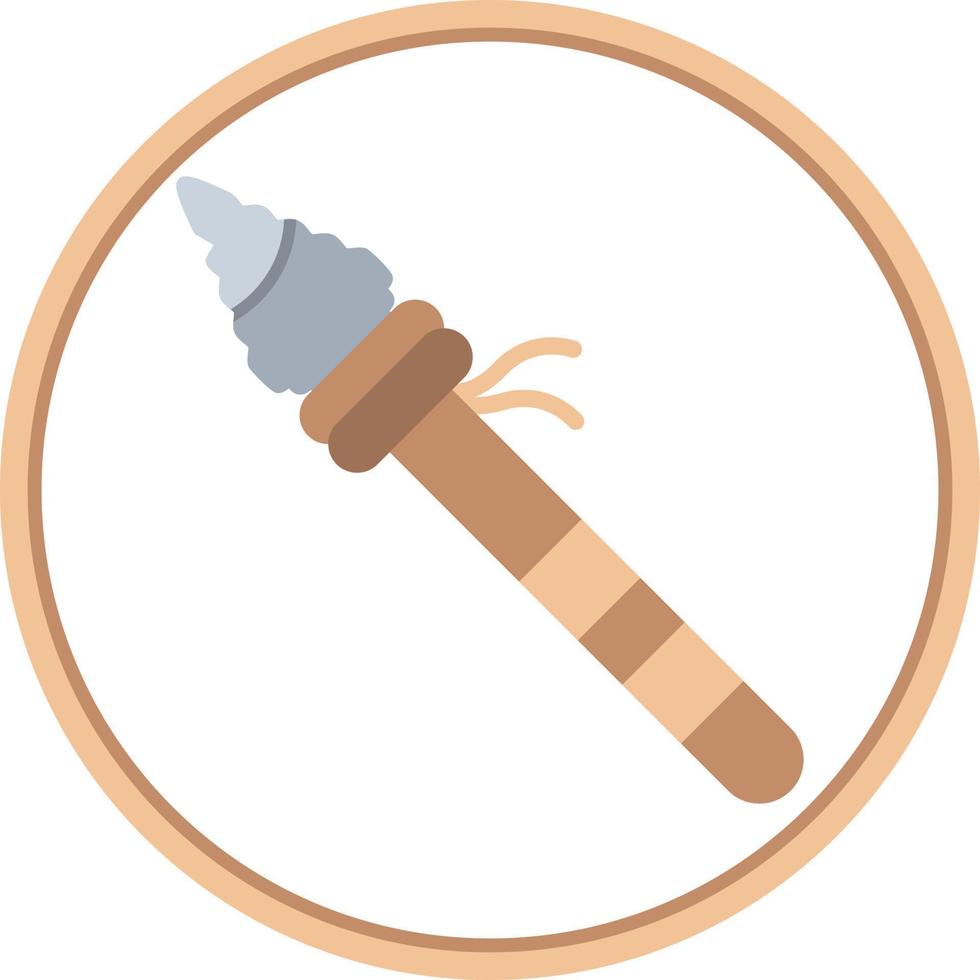 Spear Vector Icon Design