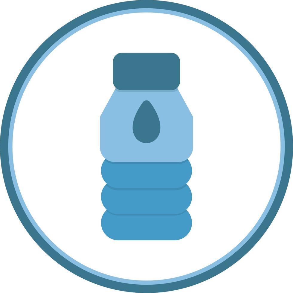 Water Flask Filled Icon vector