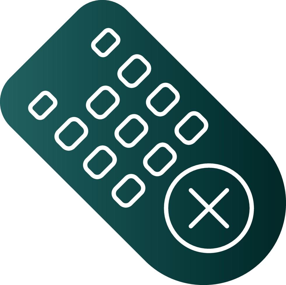 Remote Control Vector Icon Design