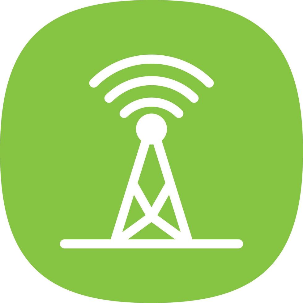 Broadcast Vector Icon Design