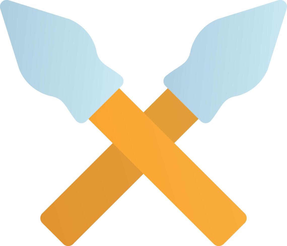 Javelin Filled Icon vector