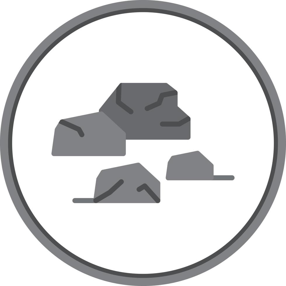 Rock Vector Icon Design