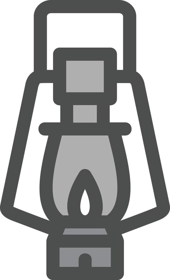 Desert Lantern Vector Icon Design