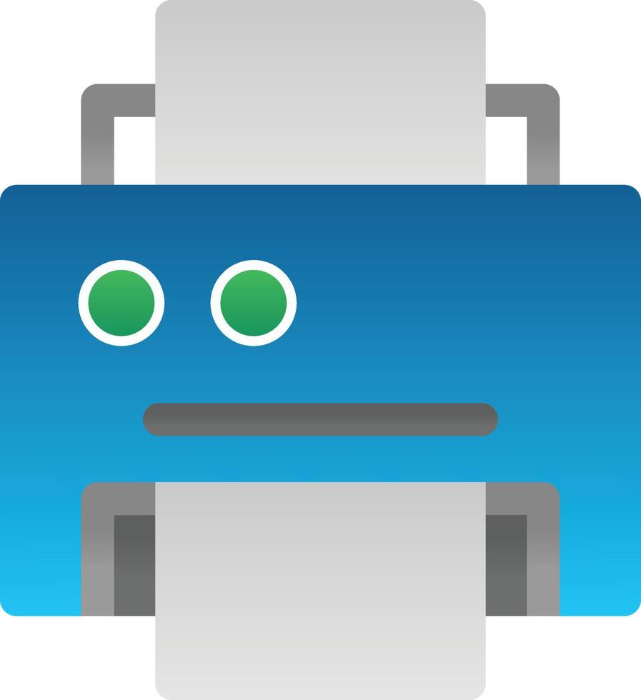 Printer Vector Icon Design
