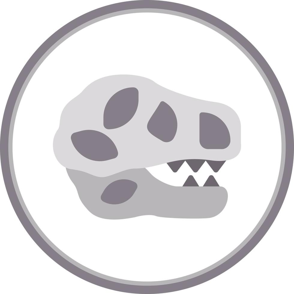 Tyrannosaurus Vector Icon Design