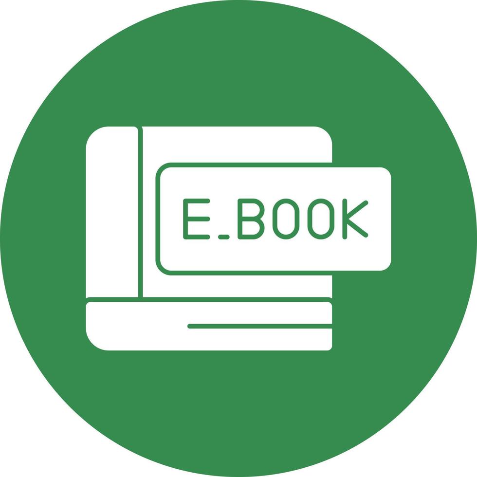 Ebook Vector Icon Design