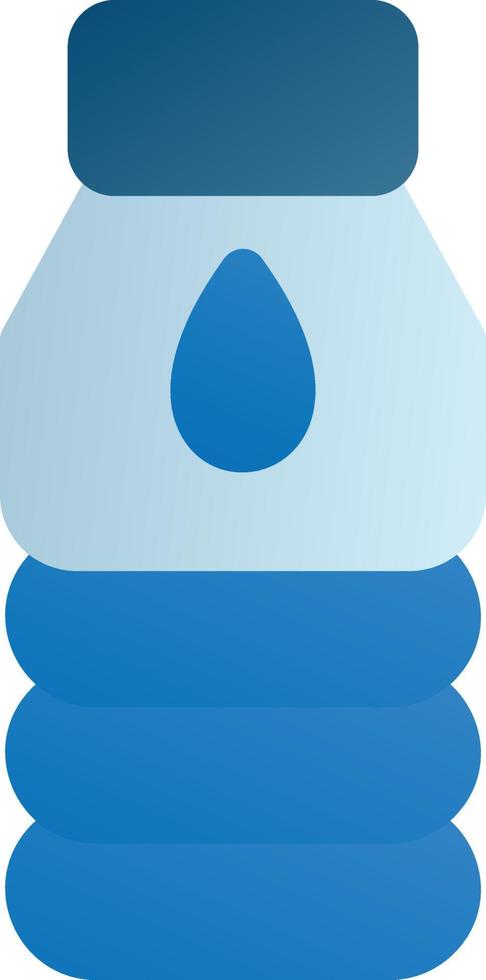 Water Flask Filled Icon vector