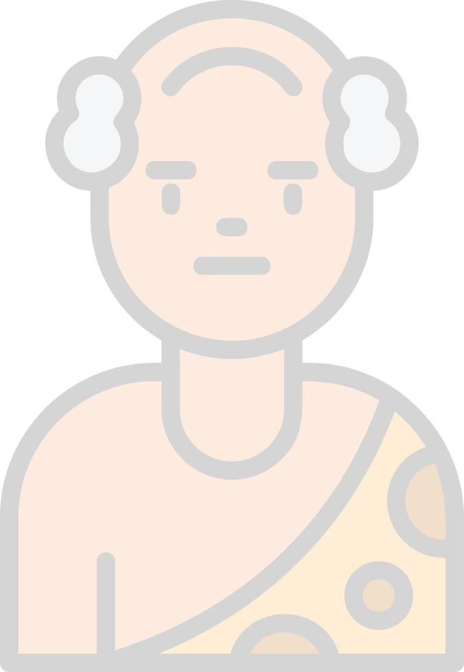 Old Man Vector Icon Design