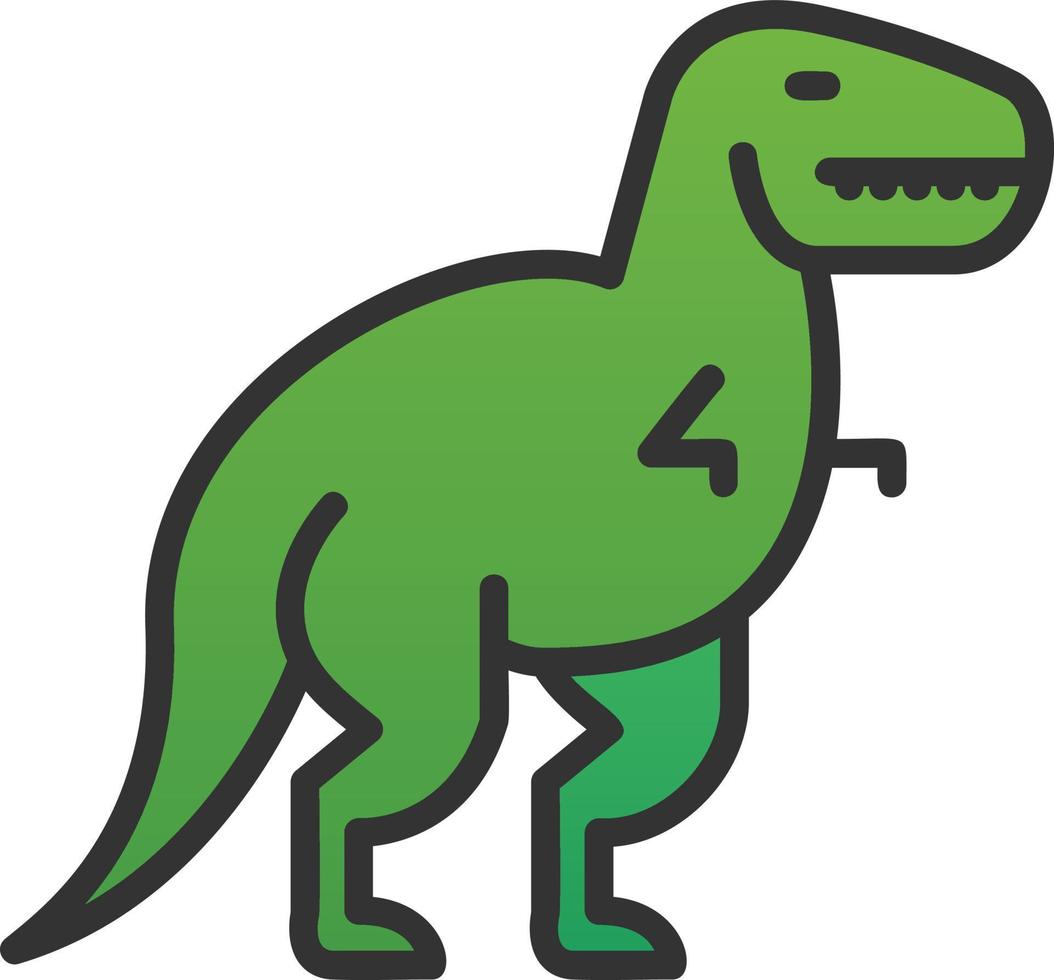 Dinosaur Vector Icon Design