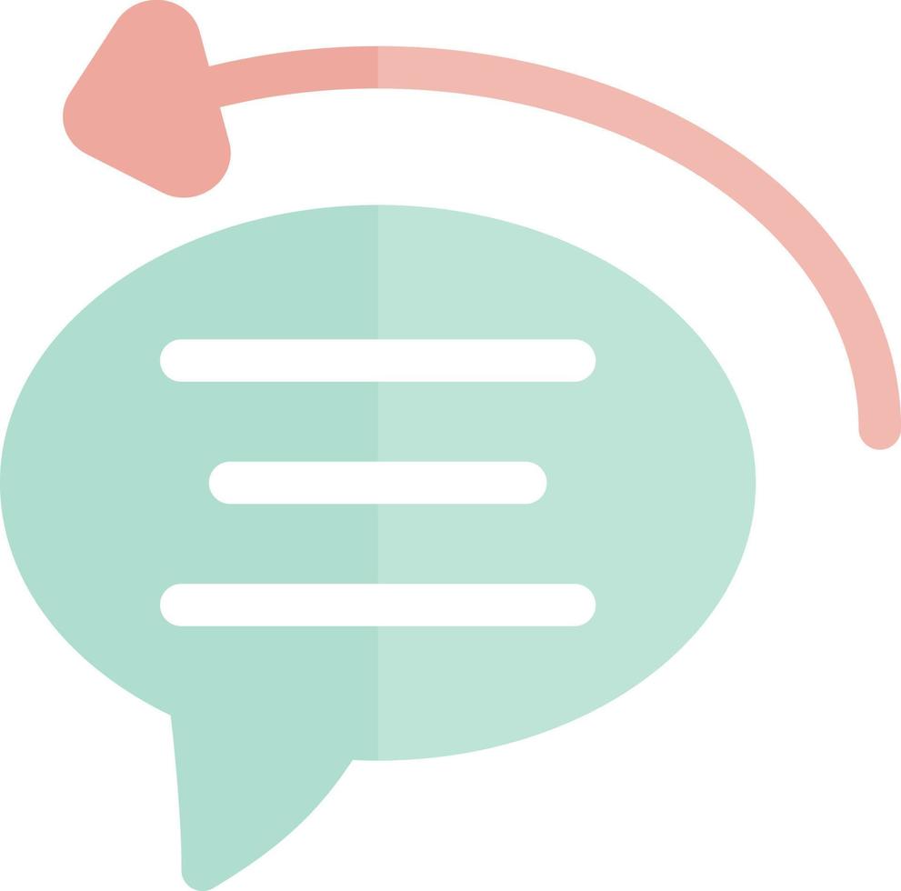 Auto Reply Vector Icon Design