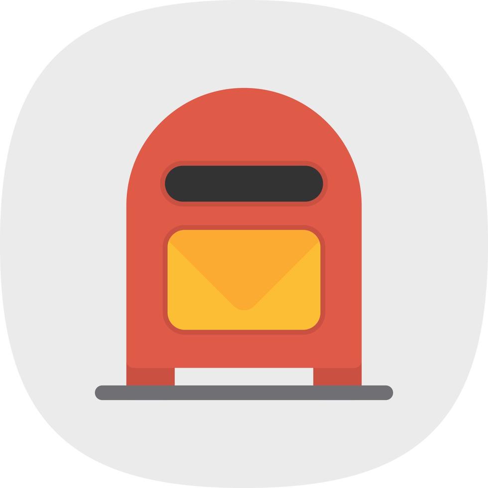 Mailbox Vector Icon Design