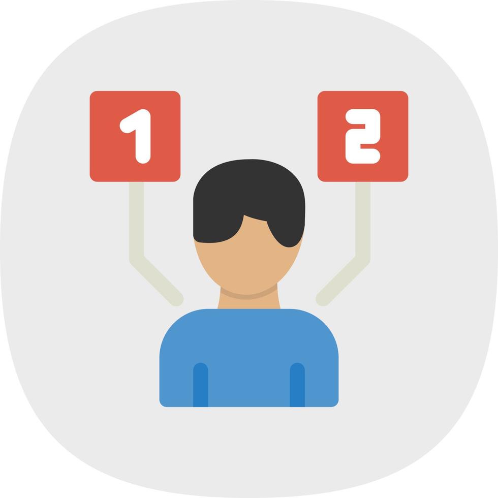 Opinion Vector Icon Design
