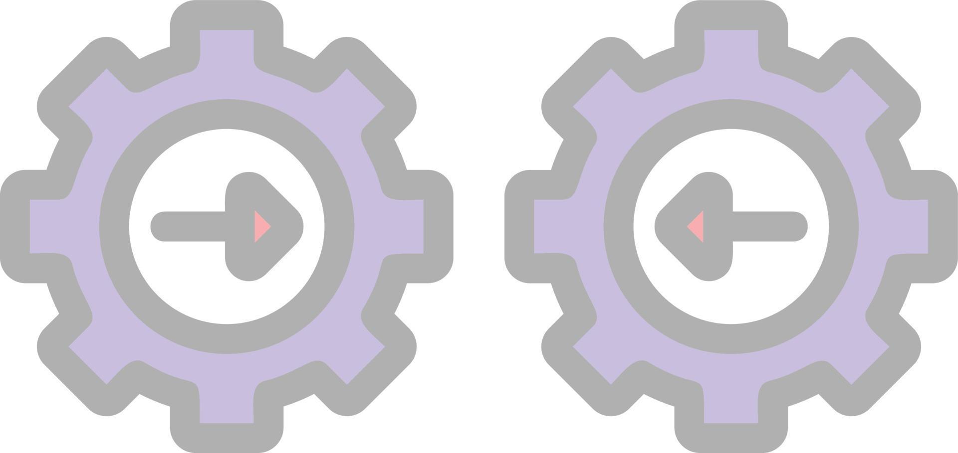Backward Compatibility Vector Icon Design