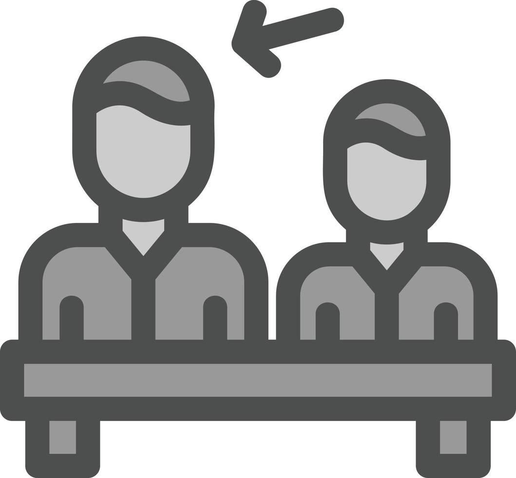 Mediator Vector Icon Design