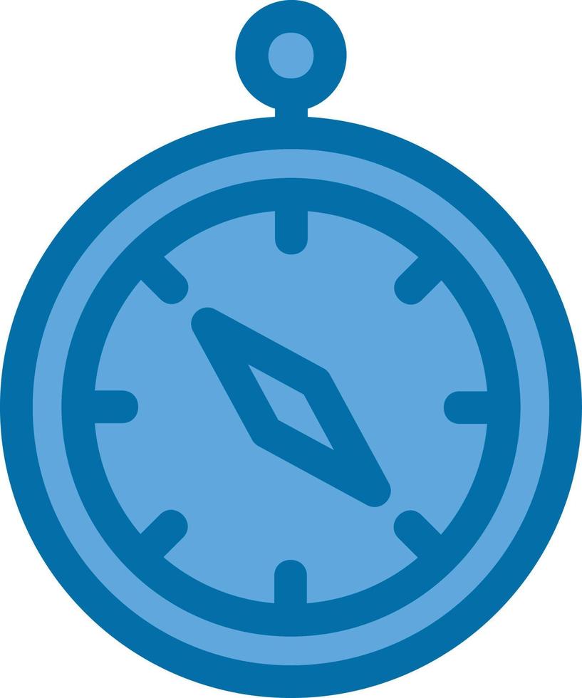 Compass Filled Icon vector