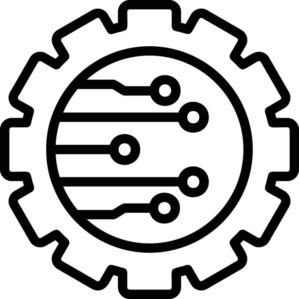 Digitalisation Vector Icon Design
