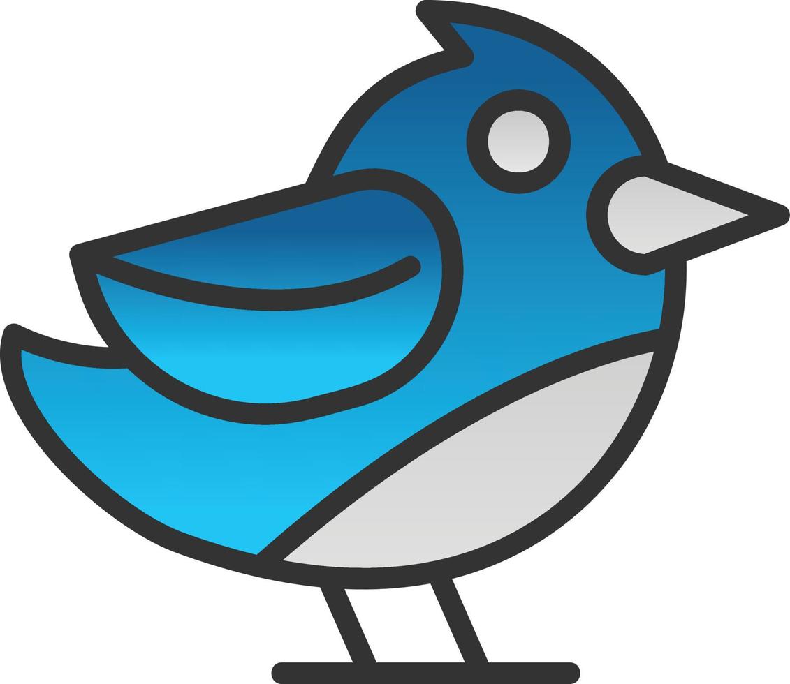 Bird Vector Icon Design