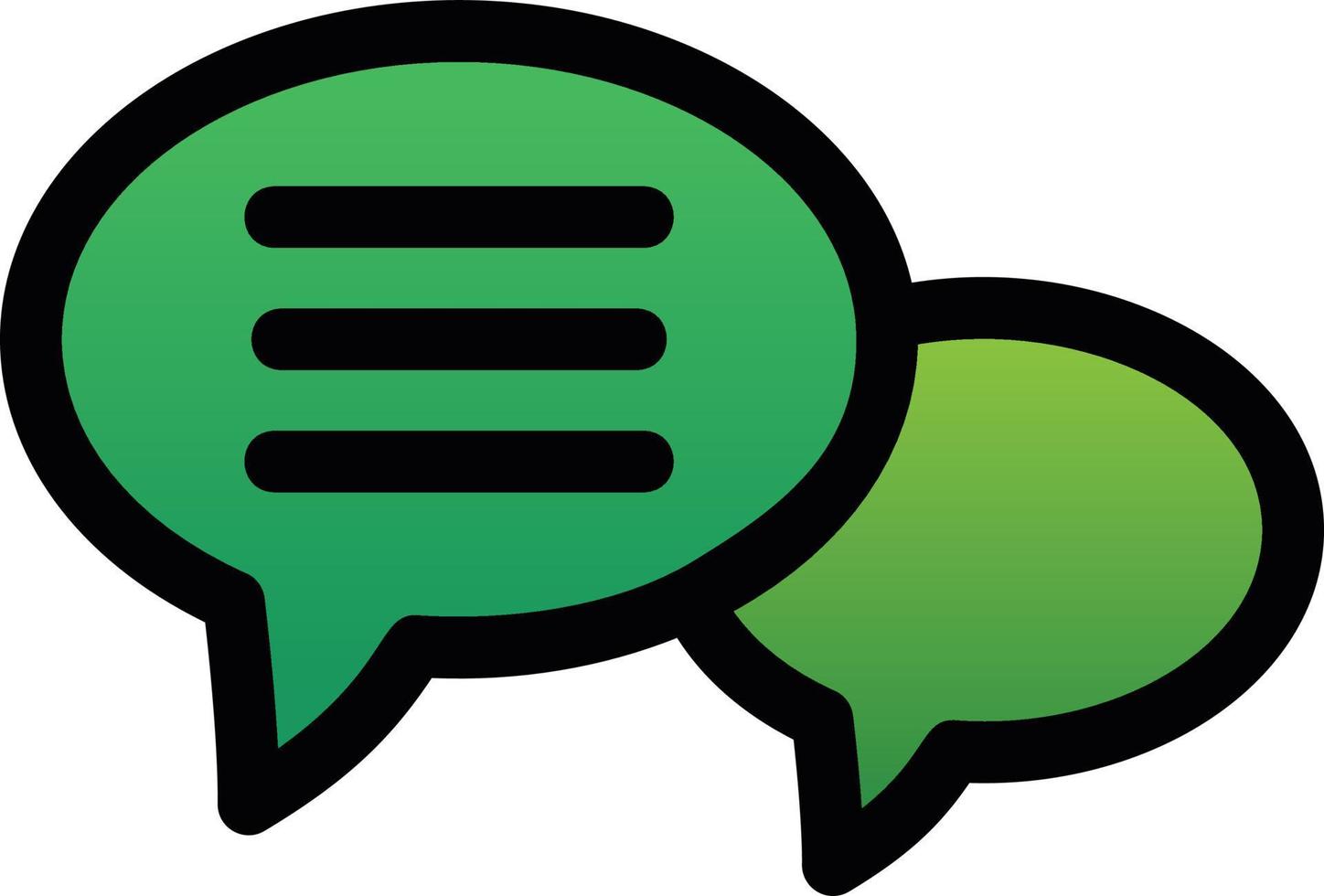 Chat Vector Icon Design