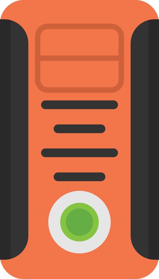 Computer Tower Vector Icon Design