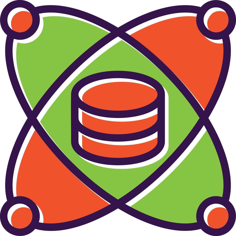 Data Science Vector Icon Design