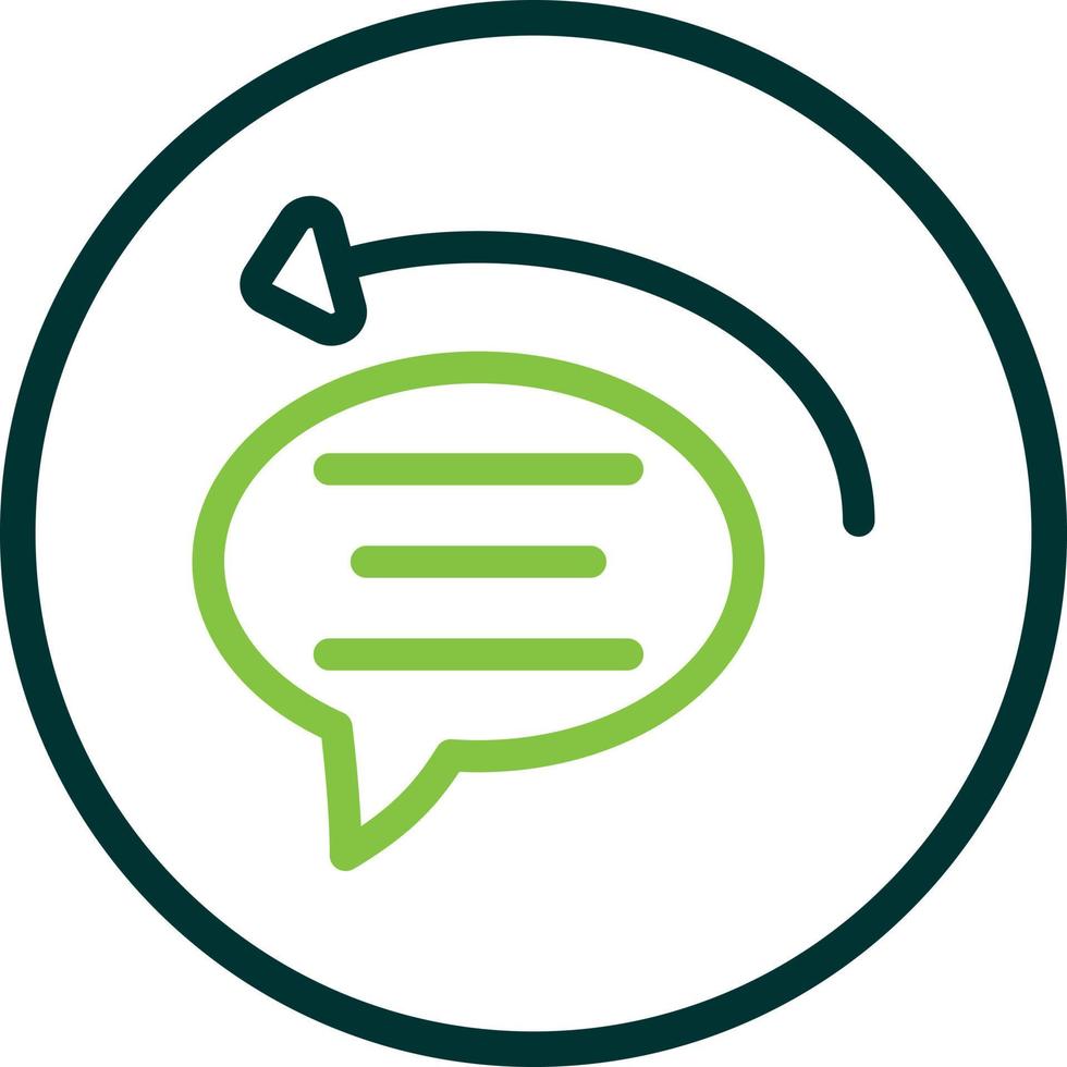 Auto Reply Vector Icon Design