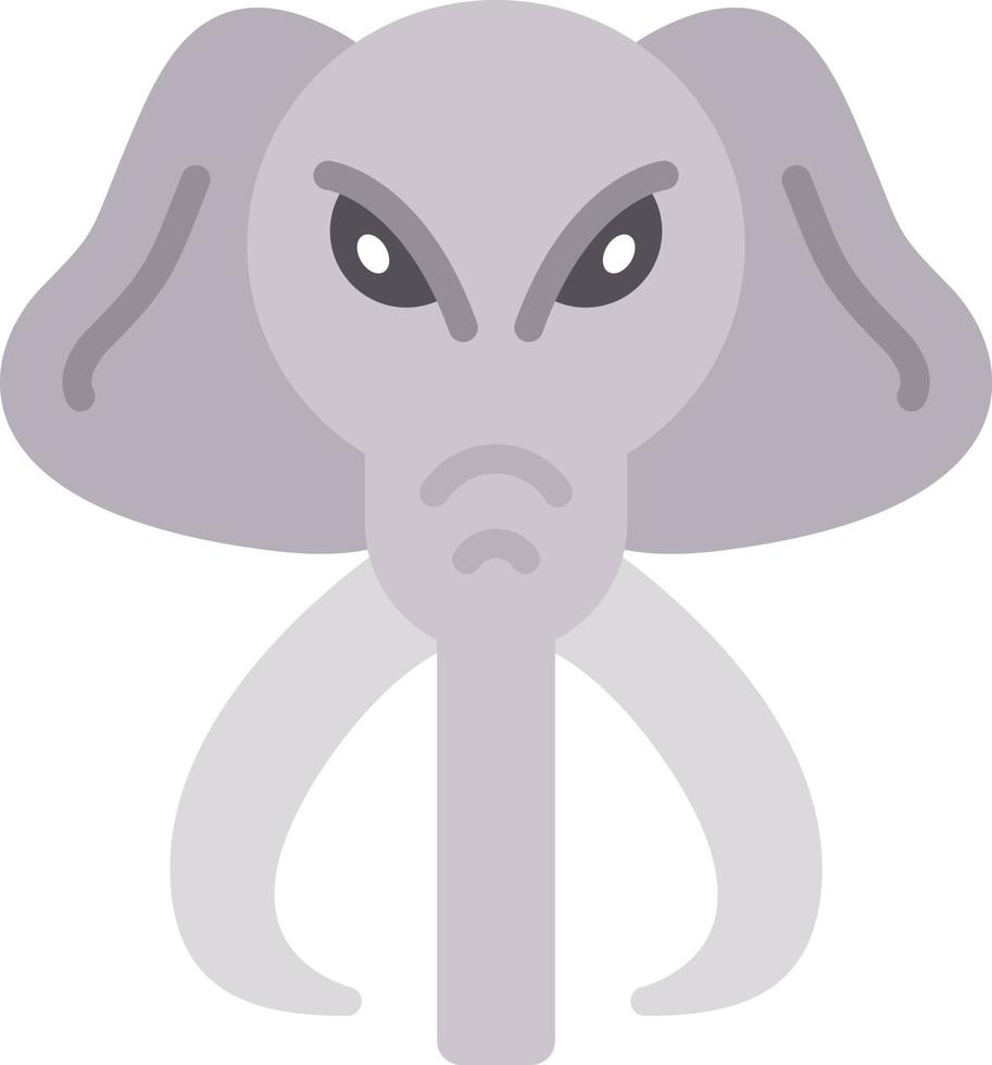 Mammoth Vector Icon Design