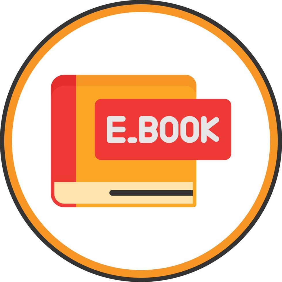 Ebook Vector Icon Design