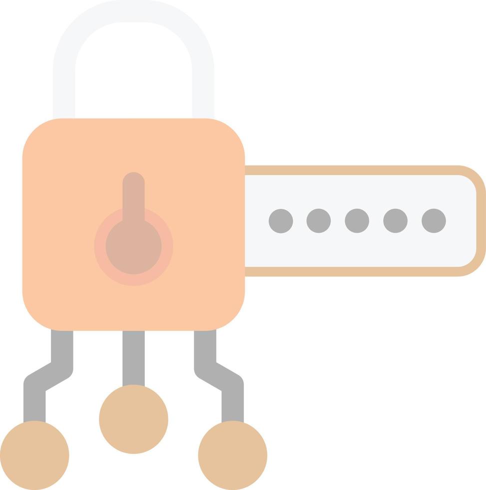 Password Vector Icon Design