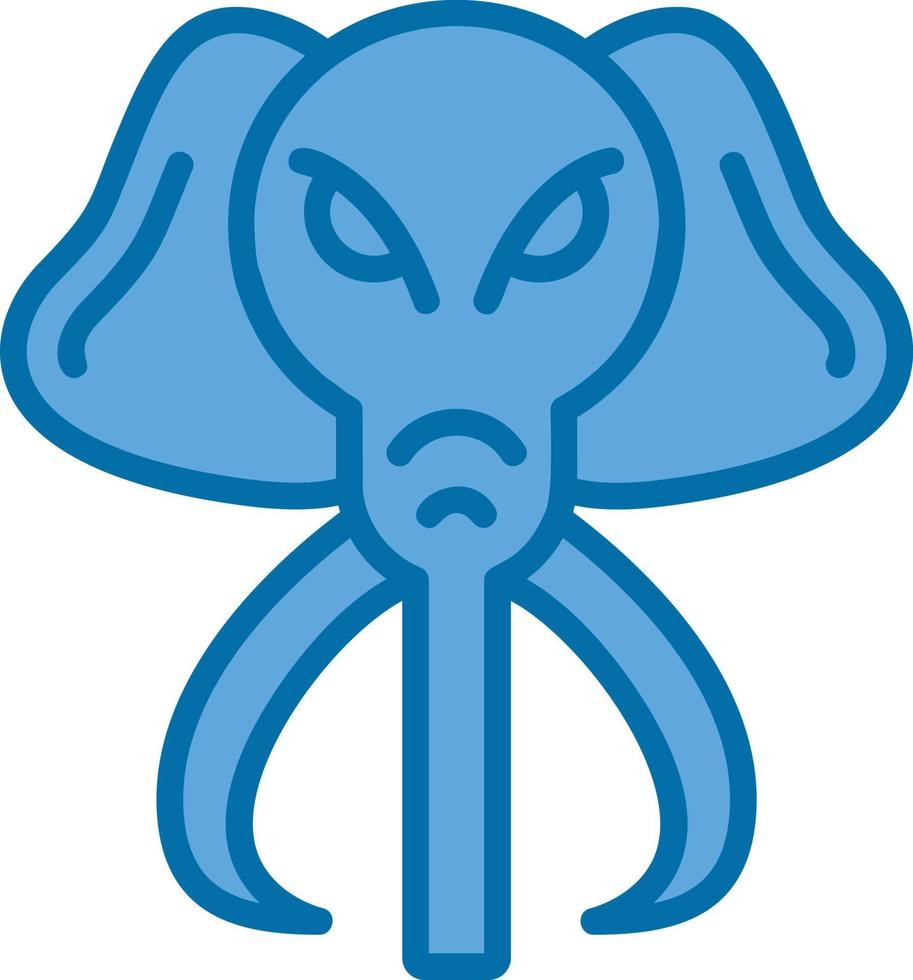Mammoth Vector Icon Design