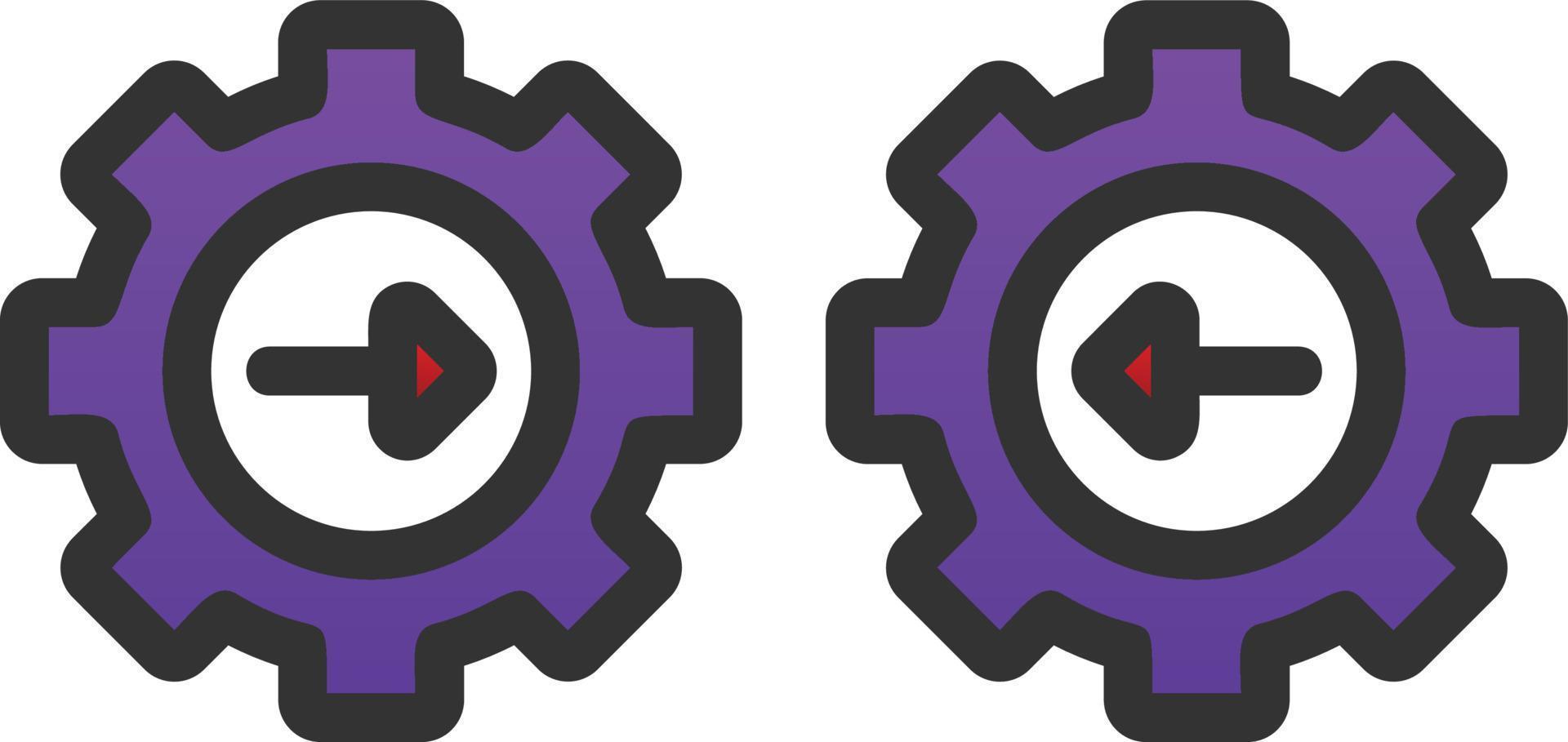 Backward Compatibility Vector Icon Design