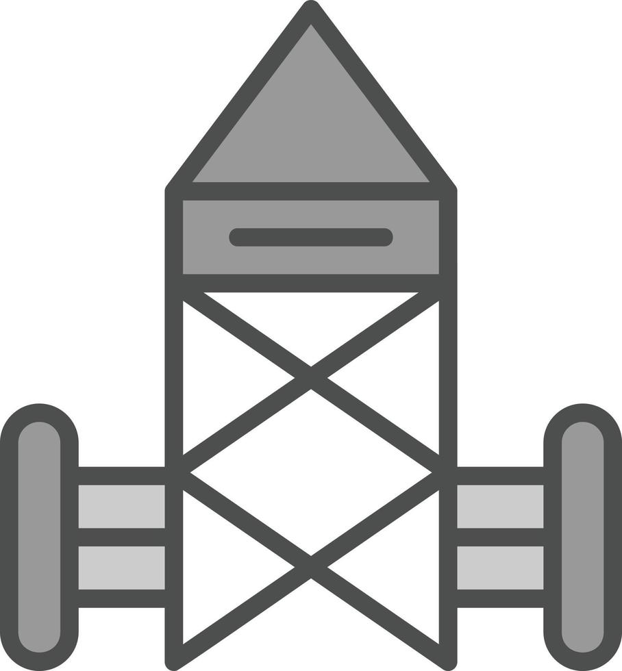 icono de vector de torre