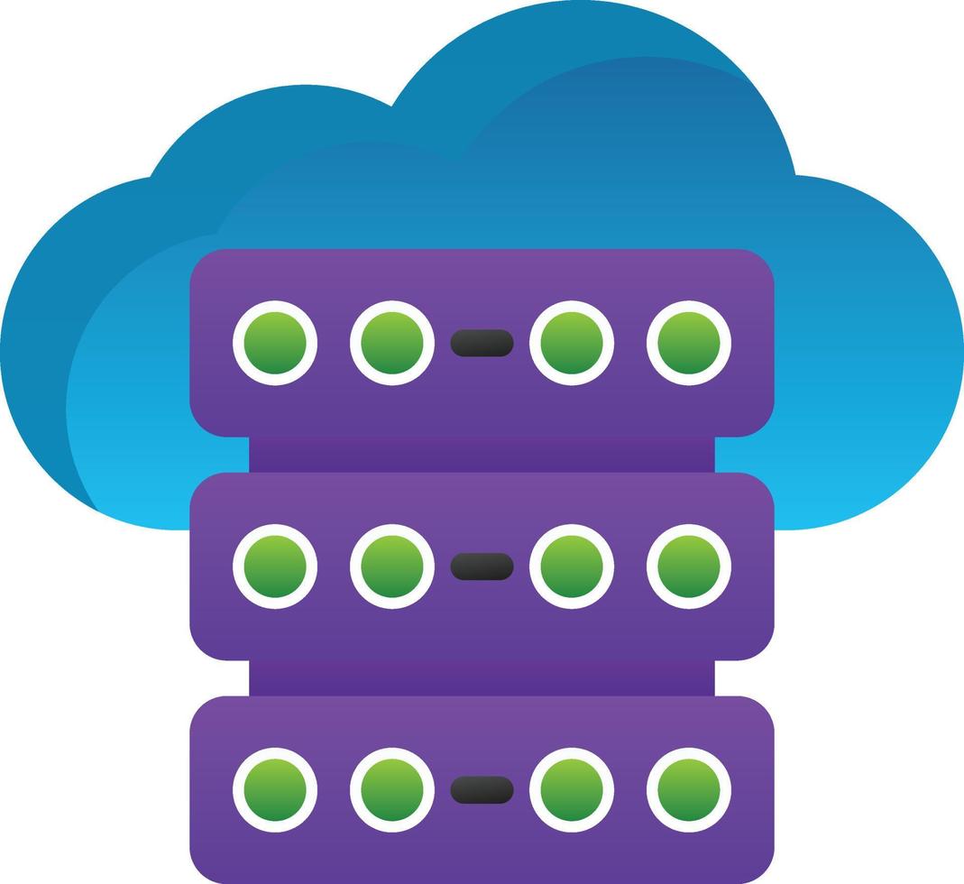 Database Vector Icon Design
