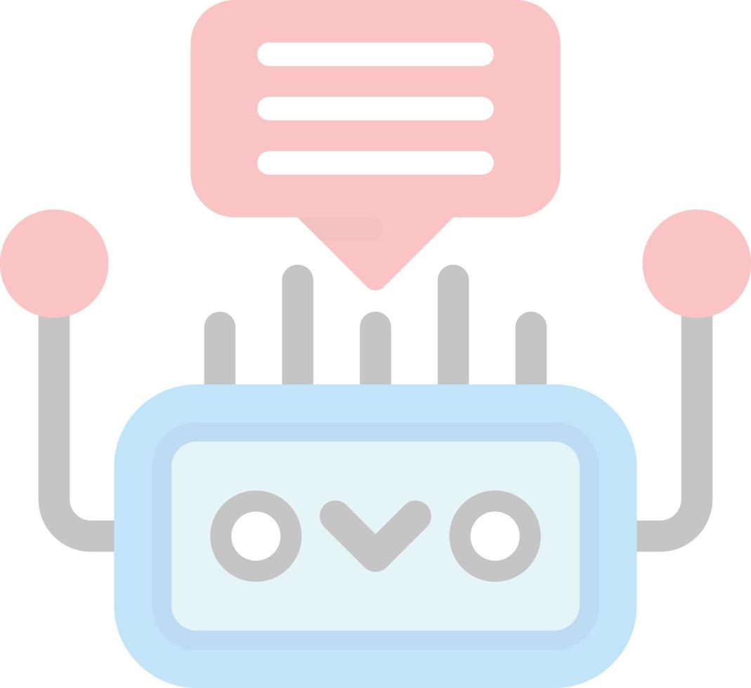 Chatbot Vector Icon Design