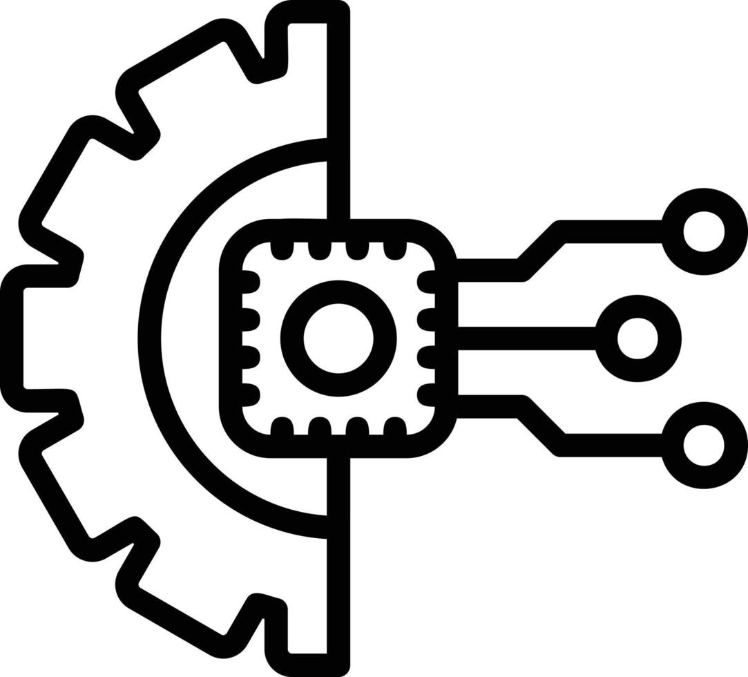 diseño de icono de vector de automatización