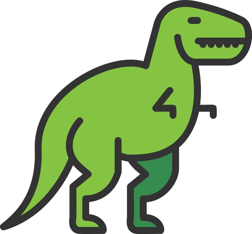 Dinosaur Vector Icon Design