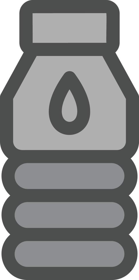Water Flask Vector Icon Design