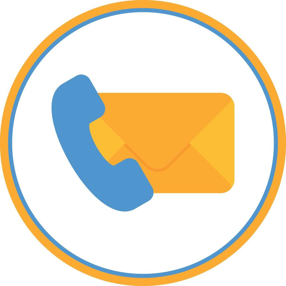 Contact Vector Icon Design