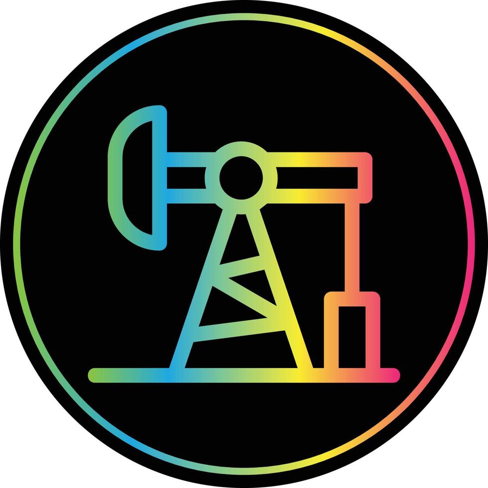 Oil Pump Vector Icon Design
