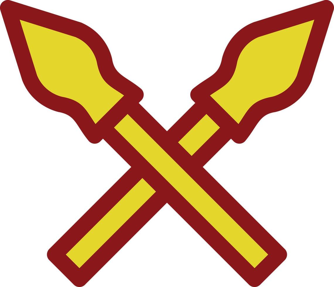 Javelin Vector Icon Design