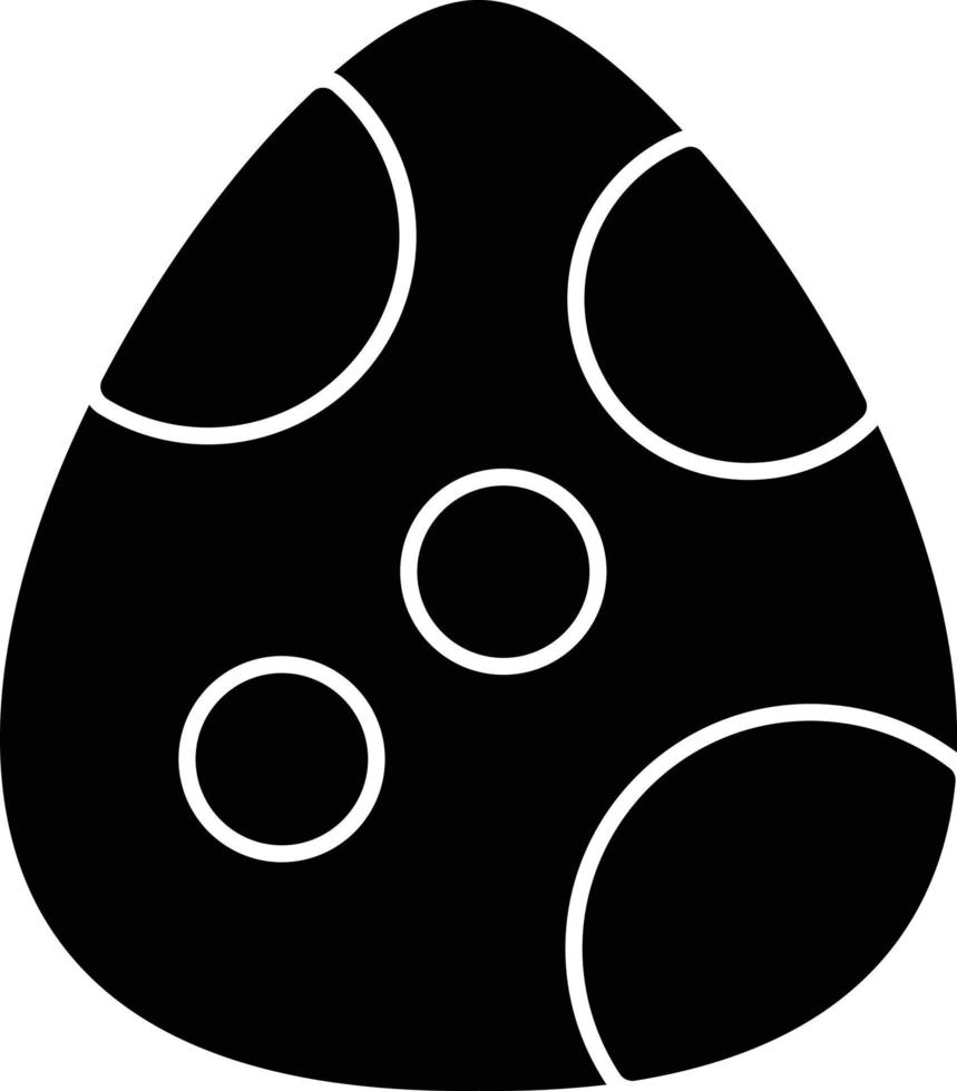 Dinosaur Egg Vector Icon Design