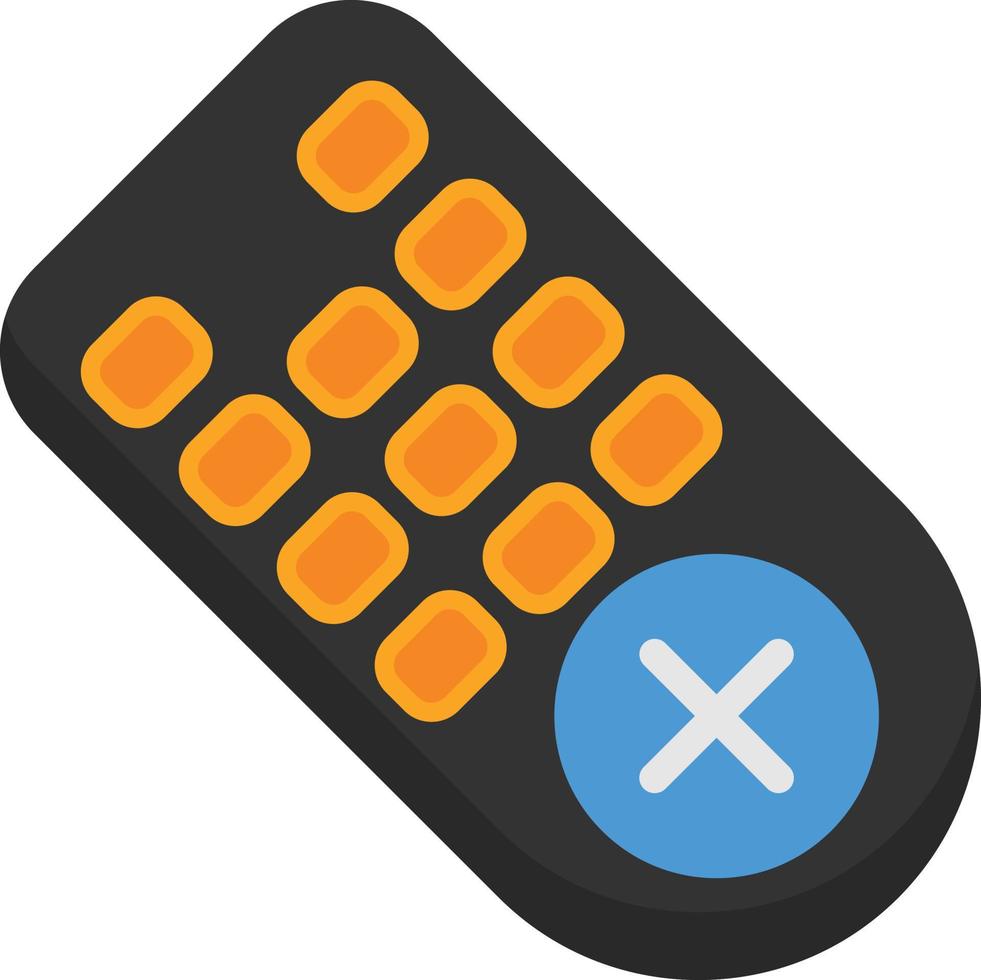 Remote Control Vector Icon Design