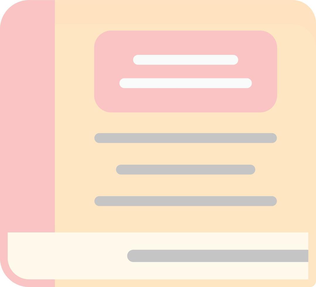 Book Vector Icon Design
